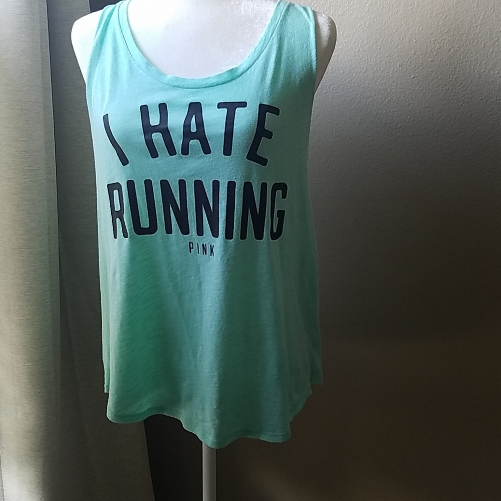 mint I hate running PINK tank SOLD